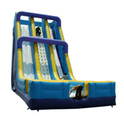 inflatable bouncer slide